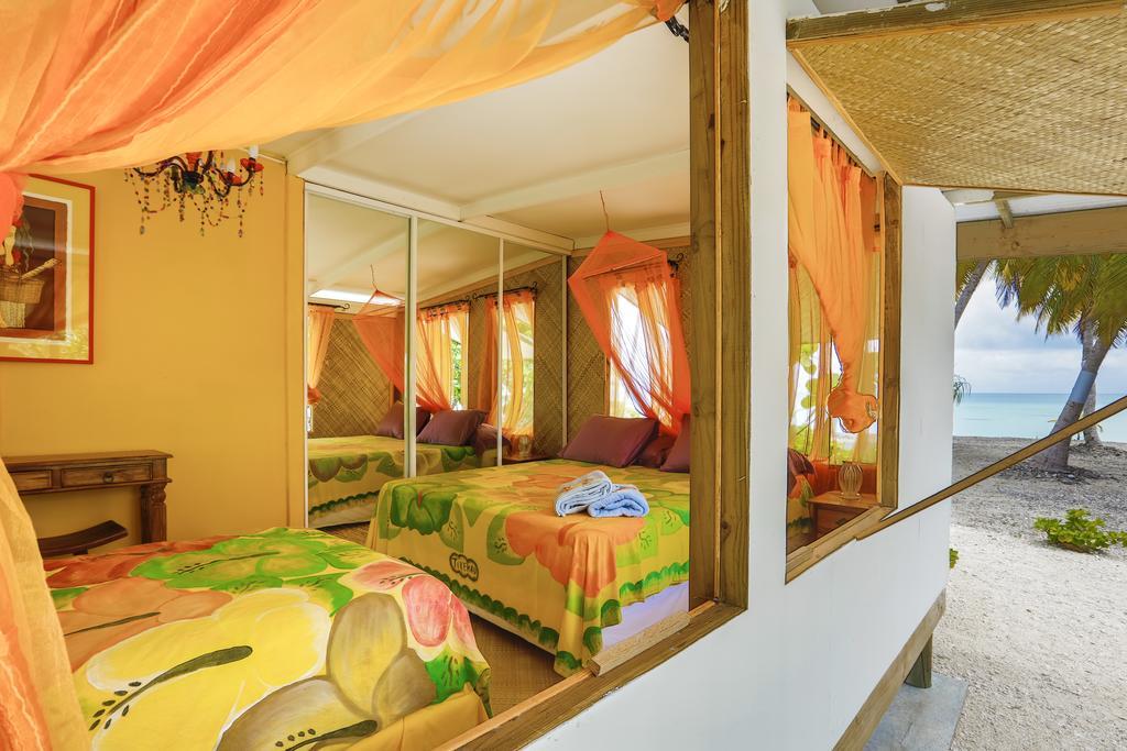 Fafarua Private Island Villa Tikehau Rum bild